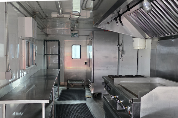 Mobile kitchen facility deployed to a Vale mining operation in Sudbury